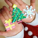 アイロンビーズでオーナメントを作る