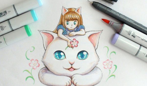 コピック Copic の特徴とイラスト制作の際の使い方 エイミーのアトリエ