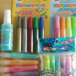 グリッターグルー（ラメのり）で描く