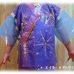 工作・クラフト「甚平（じんべい）」を作りました。