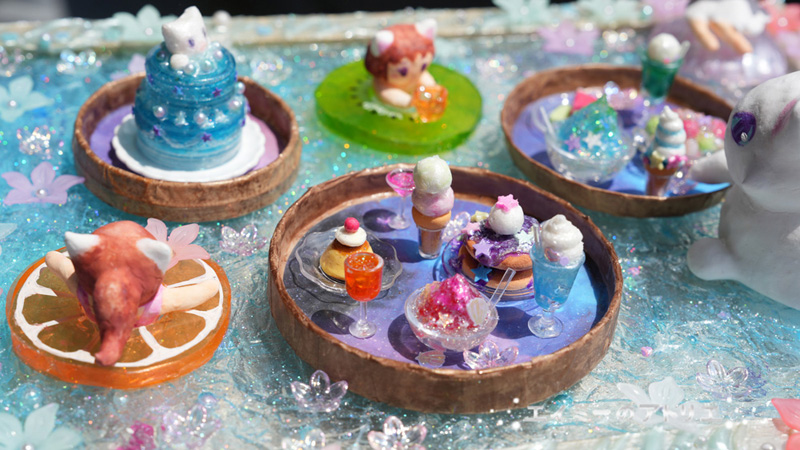 工作・クラフト「海のレストラン」を作りました。