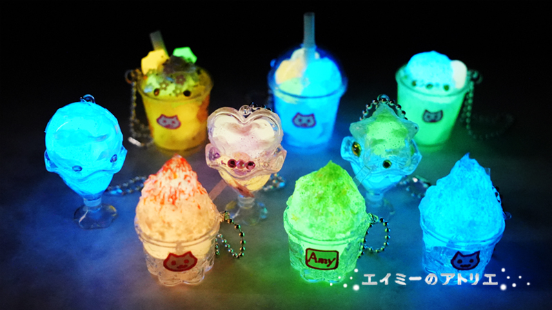 工作・クラフト「魔法のデザートチャーム」を作りました。