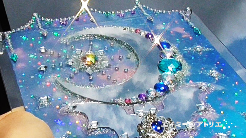 工作・クラフト「魔法のミラープレート」を作りました。