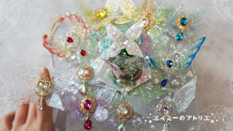工作・クラフト「クリスタルフェアリー」を作りました。