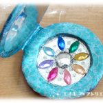 工作・クラフト「コンパクト」を作りました。