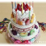 工作・クラフト「バースデーケーキボックス」を作りました。
