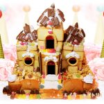工作・クラフト「お菓子の城」を作りました。