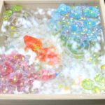 工作・クラフト「紫陽花箱」を作りました。