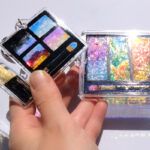 工作・クラフト「アイシャドウパレットと口紅のキーホルダー」を作りました。